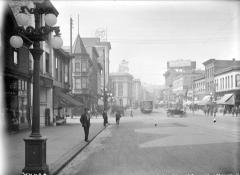 Hastings looking west from Columbia
