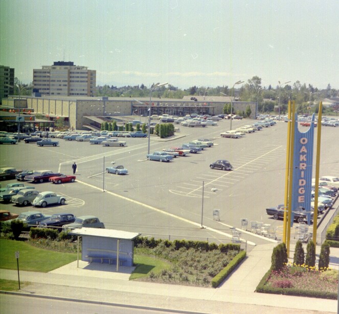 Oakridge Mall in the 1960s