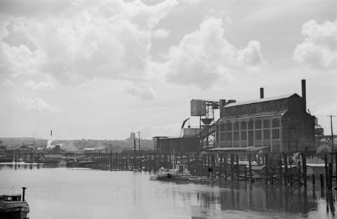 coal gas plant on False creek